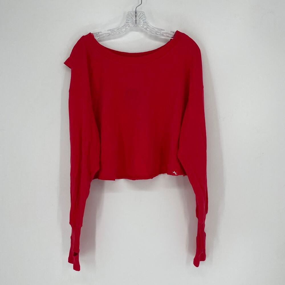 Joy Lab Boxy Fit Long Sleeve Tee Size Medium - Picture 2 of 8